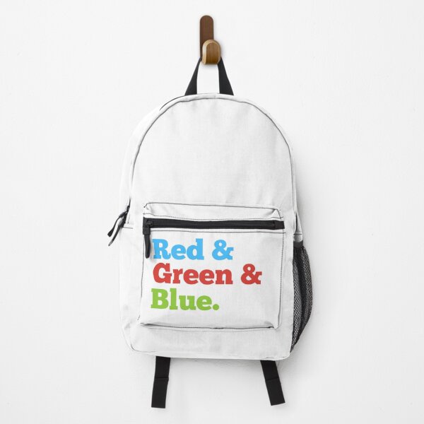 Item preview, Red green blue primary colours mismatch text design designed and sold by HappyPrints ⭐⭐⭐⭐⭐.