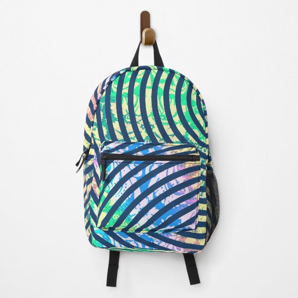 Item preview, Rainbow Hipster with Blue Spiral designed and sold by ittybittyowl.