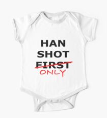 Han Shot Only One Piece - Short Sleeve