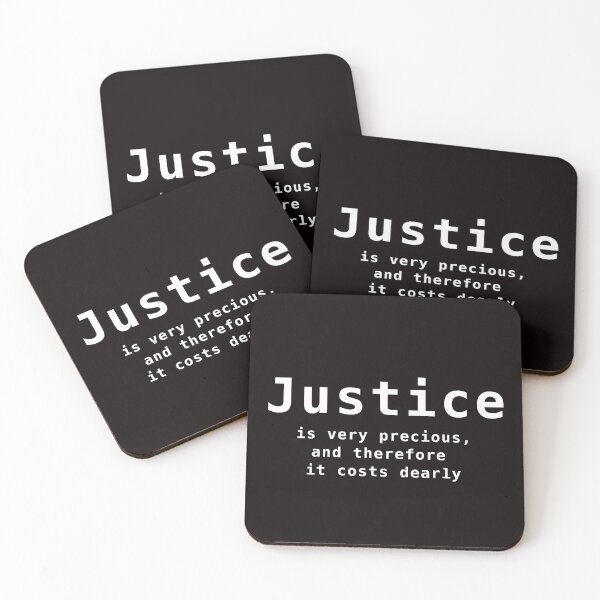 Item preview, Justice is very precious, and therefore it costs dearly designed and sold by Mounir Ameur Ali.