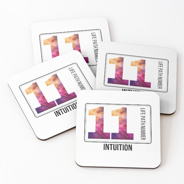 Item preview, Life Path Number 11, Life Path Number Eleven, Master Number 11, Numerology Characteristics, Core Number, Understanding Numbers Sticker designed and sold by Black11Flamingo.