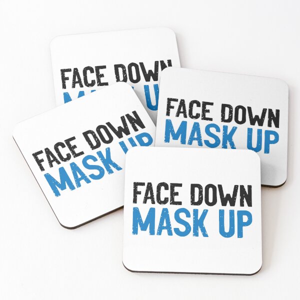 Item preview, Face Down Mask Up Funny designed and sold by Sour Soul.