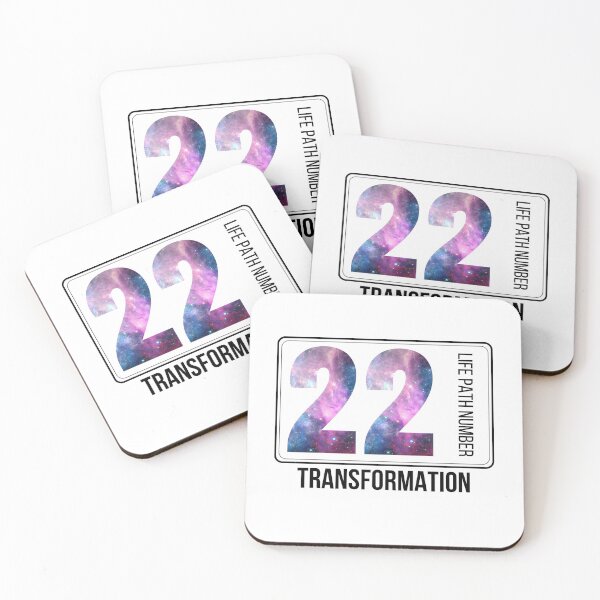 Item preview, Life Path Number 22, Life Path Number Twenty-Two, Master Number 22, Numerology Characteristics, Core Number, Understanding Numbers Sticker designed and sold by Black11Flamingo.