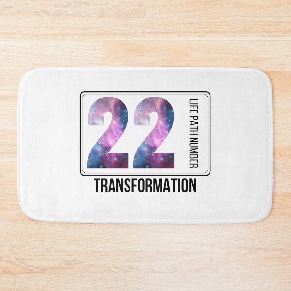 Item preview, Life Path Number 22, Life Path Number Twenty-Two, Master Number 22, Numerology Characteristics, Core Number, Understanding Numbers Sticker designed and sold by Black11Flamingo.
