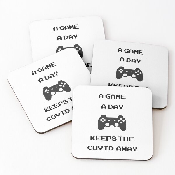 Item preview, Gamer nutrition facts: A game a day keeps the COVID away funny retro gamer slogan designed and sold by Deegital18.