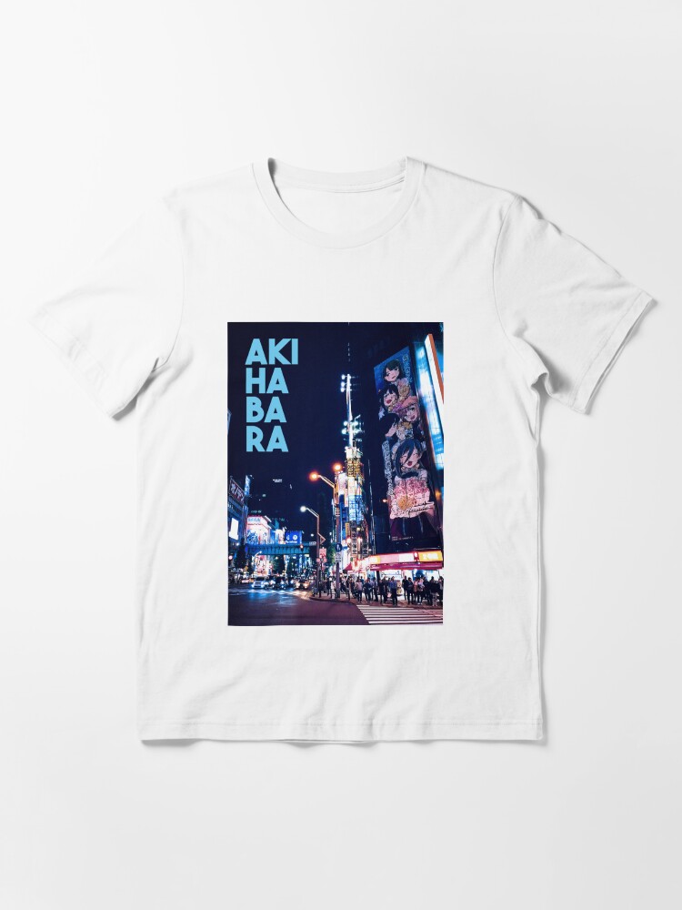 Alternate view of akihabara city Essential T-Shirt