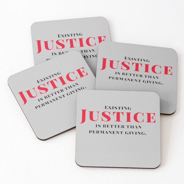 Item preview, Existing justice is better than permanent giving. designed and sold by Mounir Ameur Ali.
