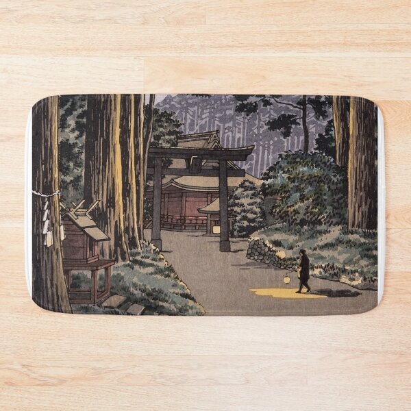 Item preview, Nikko Futarasan Temple by Tsuchiya Koitsu designed and sold by Takeda-art.