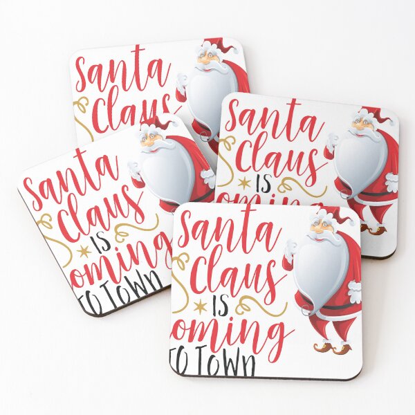Item preview, Santa claus is coming to Town designed and sold by Memolyna.