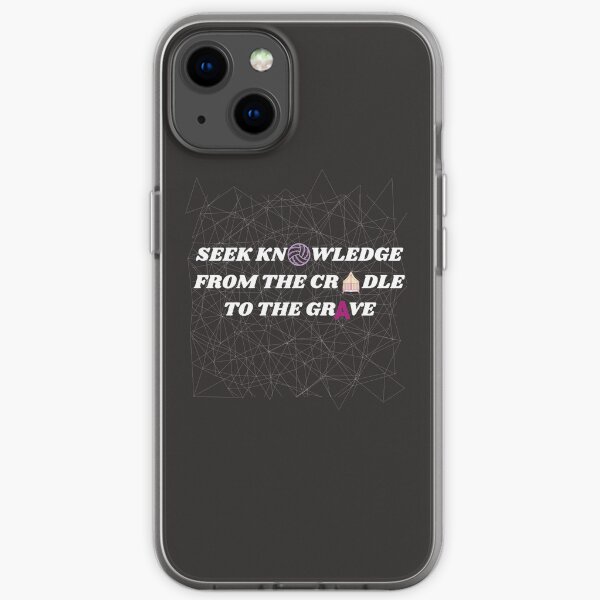 Knowledge iPhone Soft Case