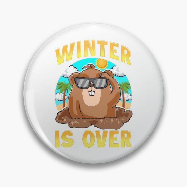Item preview,  Groundhog winter is over! designed and sold by omgsavariya.