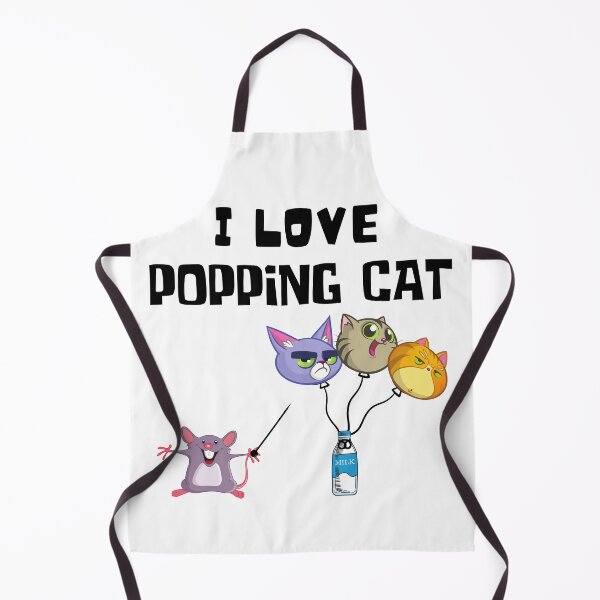 Item preview, I LOVE POPPING CAT- FUNNY T-SHIRT designed and sold by Skeelo702.