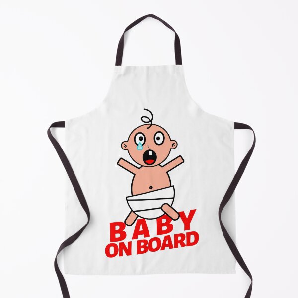 Item preview, Crying & Screaming Baby On Board designed and sold by simpleones.