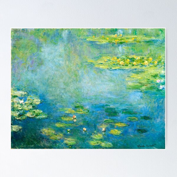 Item preview, 1906-Claude Monet-Waterlilies-73 x 92 designed and sold by paulrommer.
