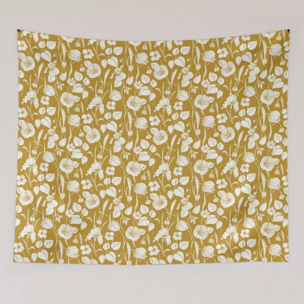 Item preview, Botanical Spring Flowers designed and sold by c-melanie.