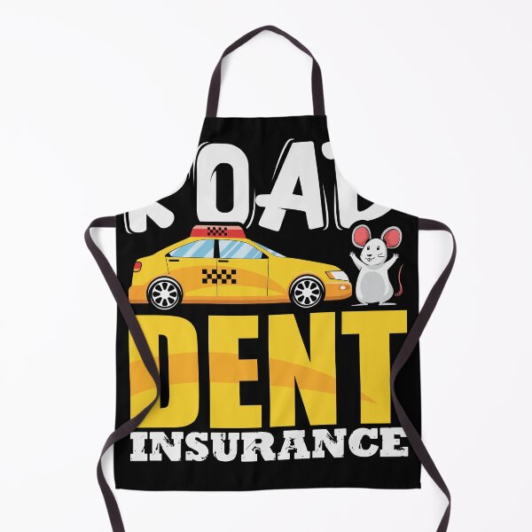 Item preview, Road dent insurance cute mouse joke shirt designed and sold by Grinover.