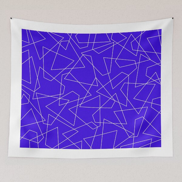 Item preview, Abstract geometric pattern - blue. designed and sold by K.S ART.