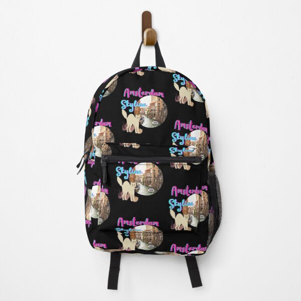 Item preview, Amsterdam skyline cat designed and sold by dalypdesign.