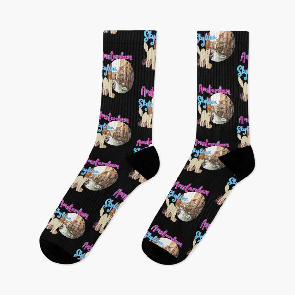 Item preview, Amsterdam skyline cat designed and sold by dalypdesign.