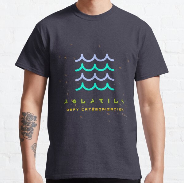 AQUARIUS - DEFY CATEGORIZATION Classic T-Shirt