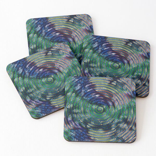 Item preview, Dreamy Blue Forest Through a Lens  designed and sold by ittybittyowl.
