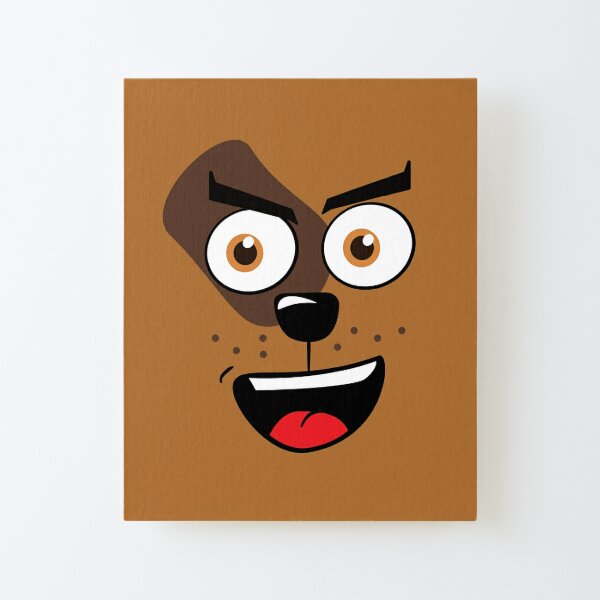Cartoon Dog Mouth Wall Art for Sale | Redbubble