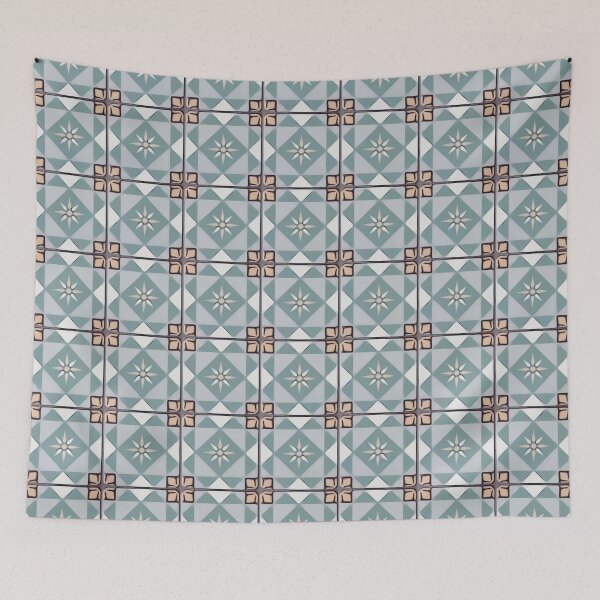 Item preview, Floor Series: Peranakan Tiles 47 designed and sold by guoshengz.