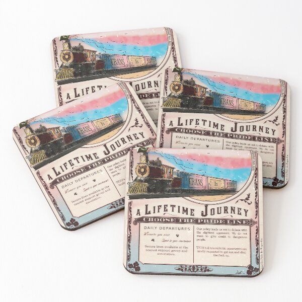Item preview, The Trans Express designed and sold by Loki Propagandart.