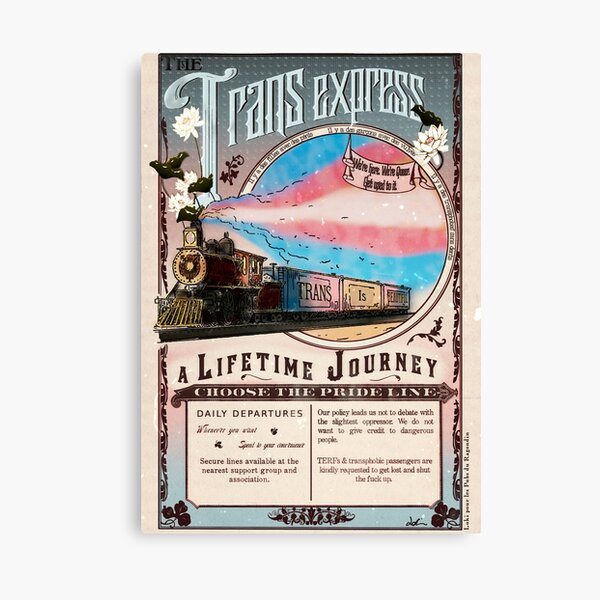 Item preview, The Trans Express designed and sold by Loki Propagandart.