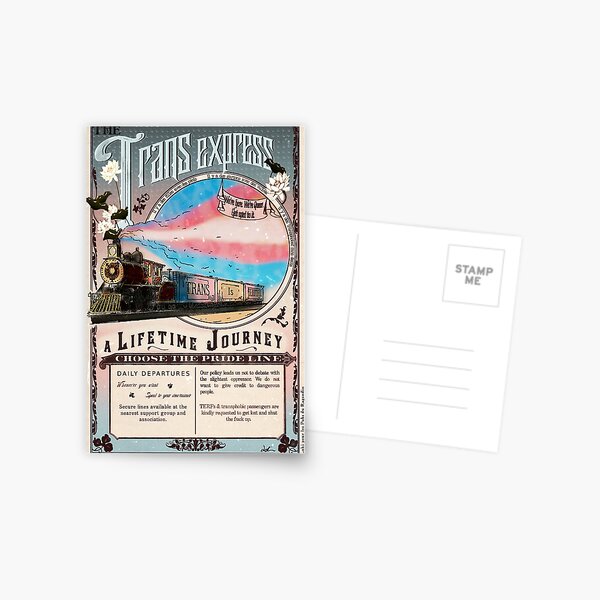 The Trans Express Postcard