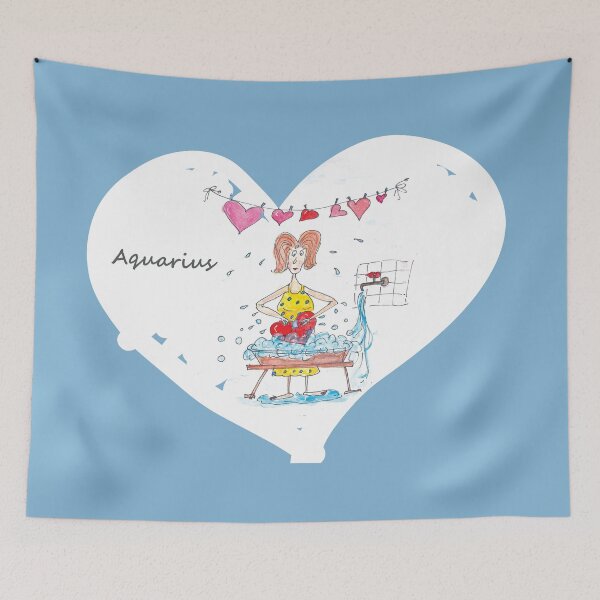 Item preview, Aquarius love designed and sold by ekaterina-zago.