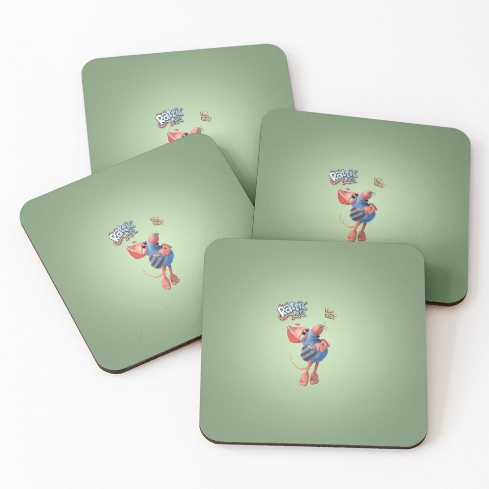 Item preview, Coasters (Set of 4) designed and sold by Rattic.