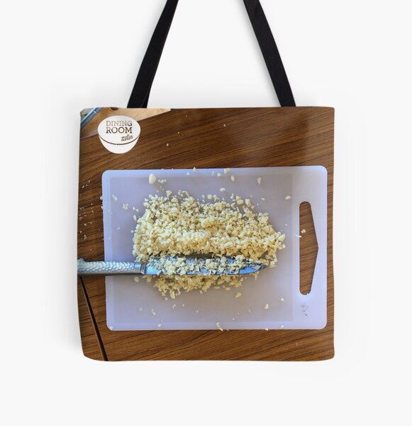 DRT Garlic All Over Print Tote Bag