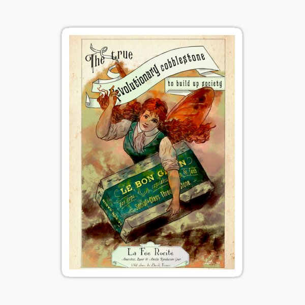 Revolutionary Fairy - Cobblestone version Sticker