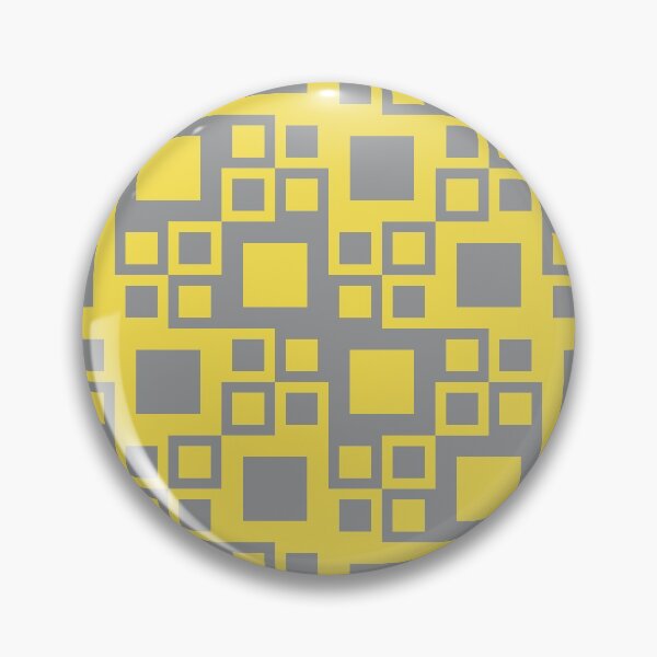 Item preview, Simple pattern with geometric shapes in yellow and gray designed and sold by acidmit.