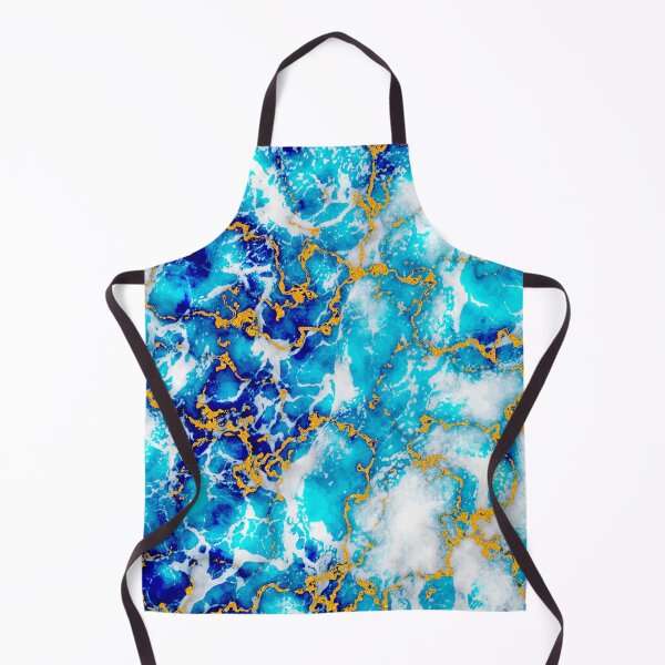Item preview, Gold Veins in blue marble designed and sold by bradm50.