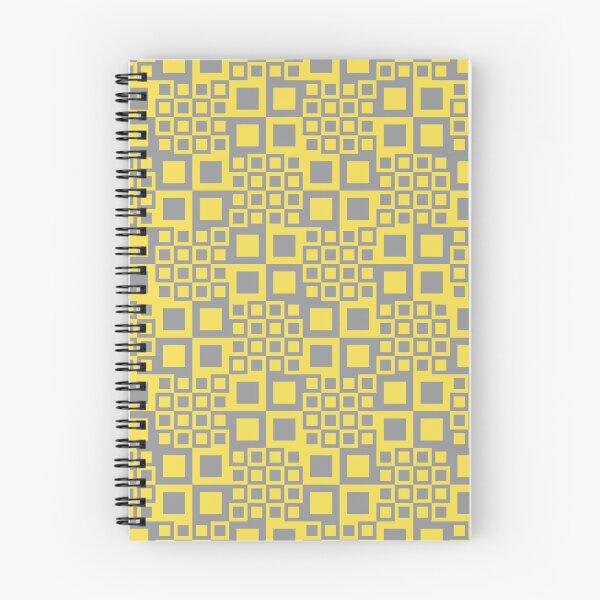 Item preview, Geometric shapes in a simple pattern in yellow and gray designed and sold by acidmit.