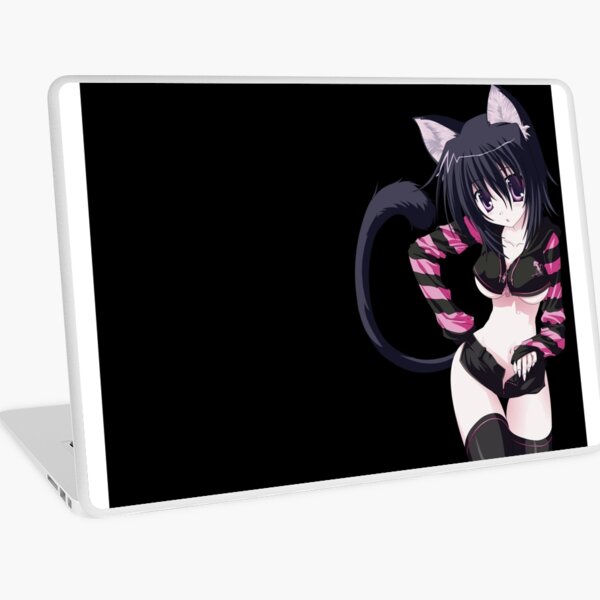 Felicia Cat Girl Anime Porn - Sexy Anime Cat Laptop Skins for Sale | Redbubble