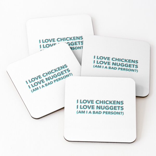 Item preview, Love Chickens Love Nuggets designed and sold by katiekendall.