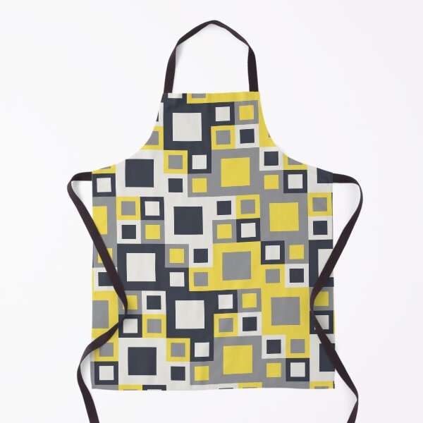 Item preview, Simple ornament with geometric shapes in yellow and gray color palette variations designed and sold by acidmit.