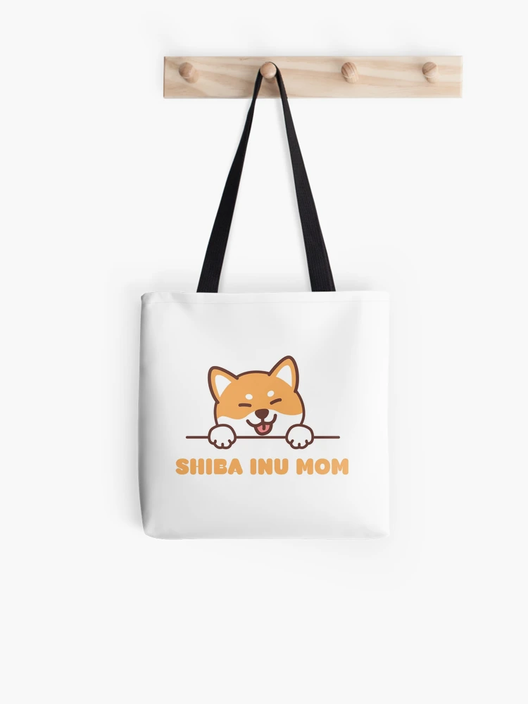 Spring Blossom Shiba Inu Satchel Bag Purse