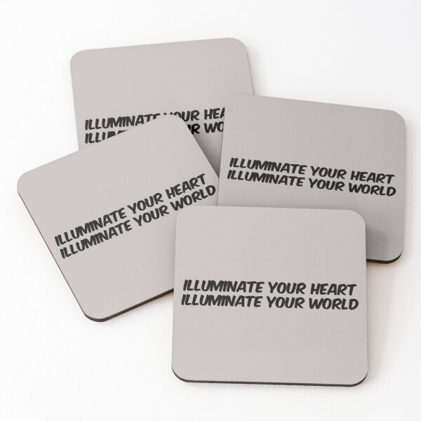 Item preview, ILLUMINATE YOUR HEART ILLUMINATE YOUR WORLD designed and sold by CoopClothing.