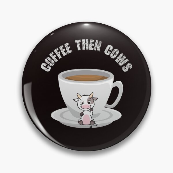 Item preview,  Coffee Then Cows Vintage Retro Design designed and sold by Beluved.