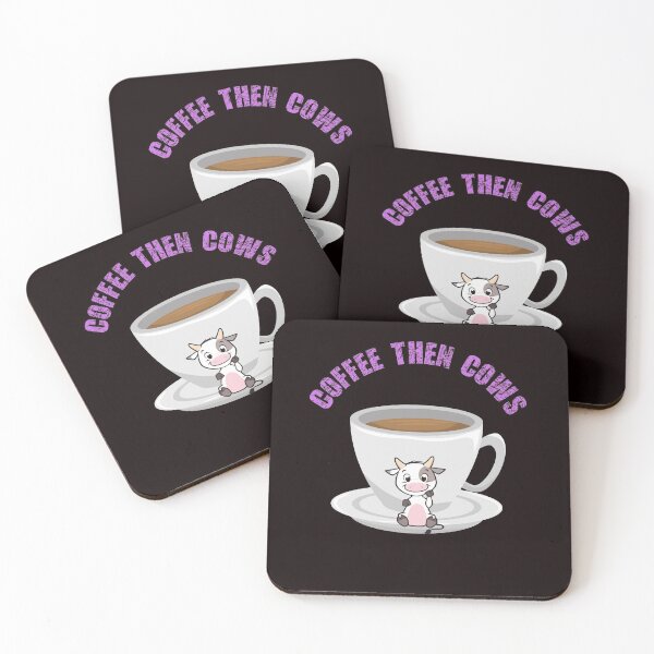 Item preview,  Coffee Then Cows Vintage Retro Design designed and sold by Beluved.
