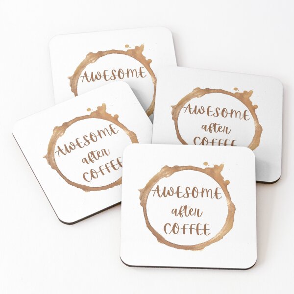 Item preview, Awesome After Coffee Coffee Joke designed and sold by champagnemoment.