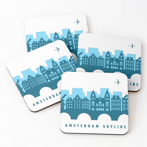 Item preview, Amsterdam Skyline essential T-Shirts  designed and sold by oliviermaron.
