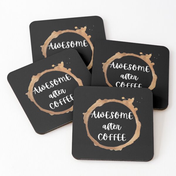 Item preview, Awesome After Coffee Coffee Humour designed and sold by champagnemoment.