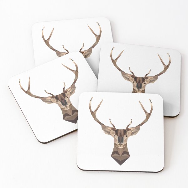 Artikelvorschau, Low Poly Deer entworfen und verkauft von Roastee.