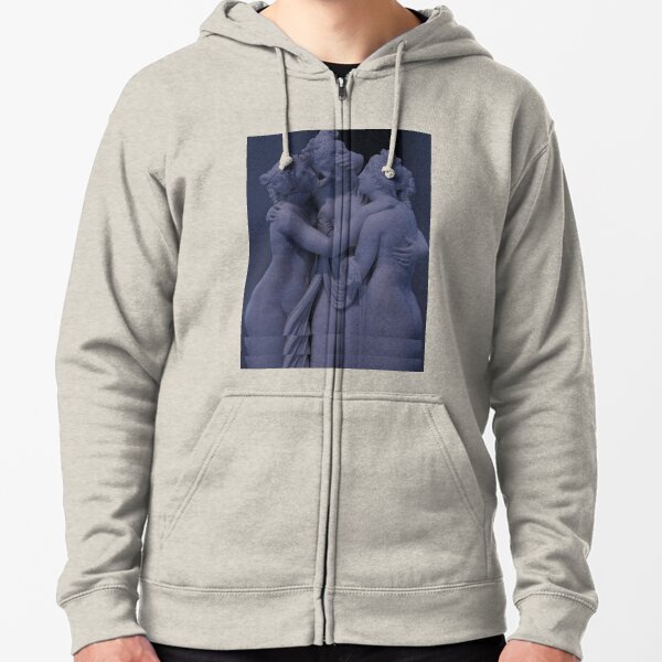 Statue Gals Zipped Hoodie
