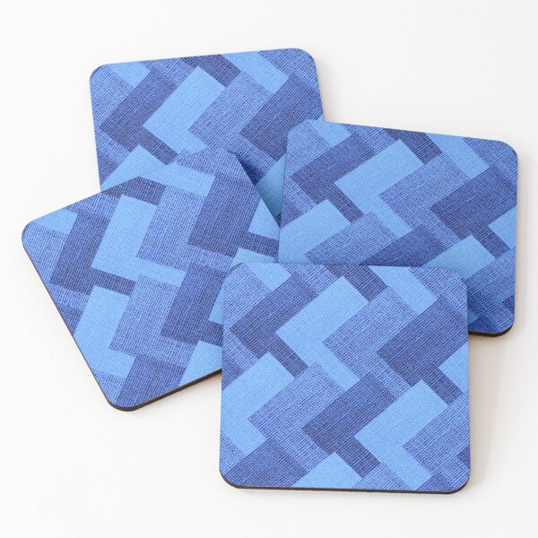 Item preview, blue burlap sack texture pattern  designed and sold by anzus13carlett.